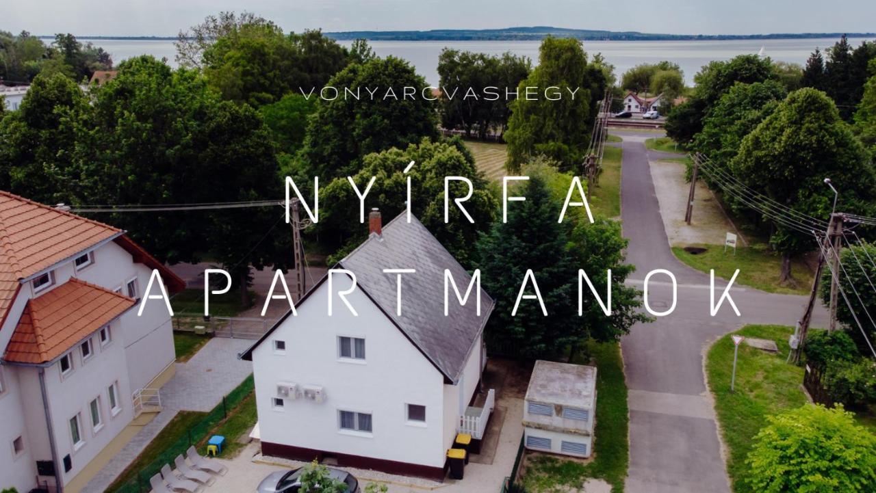 Nyirfa Apartman Vonyarcvashegy Eksteriør bilde